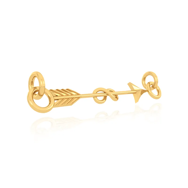 Arrow Gold Pendant