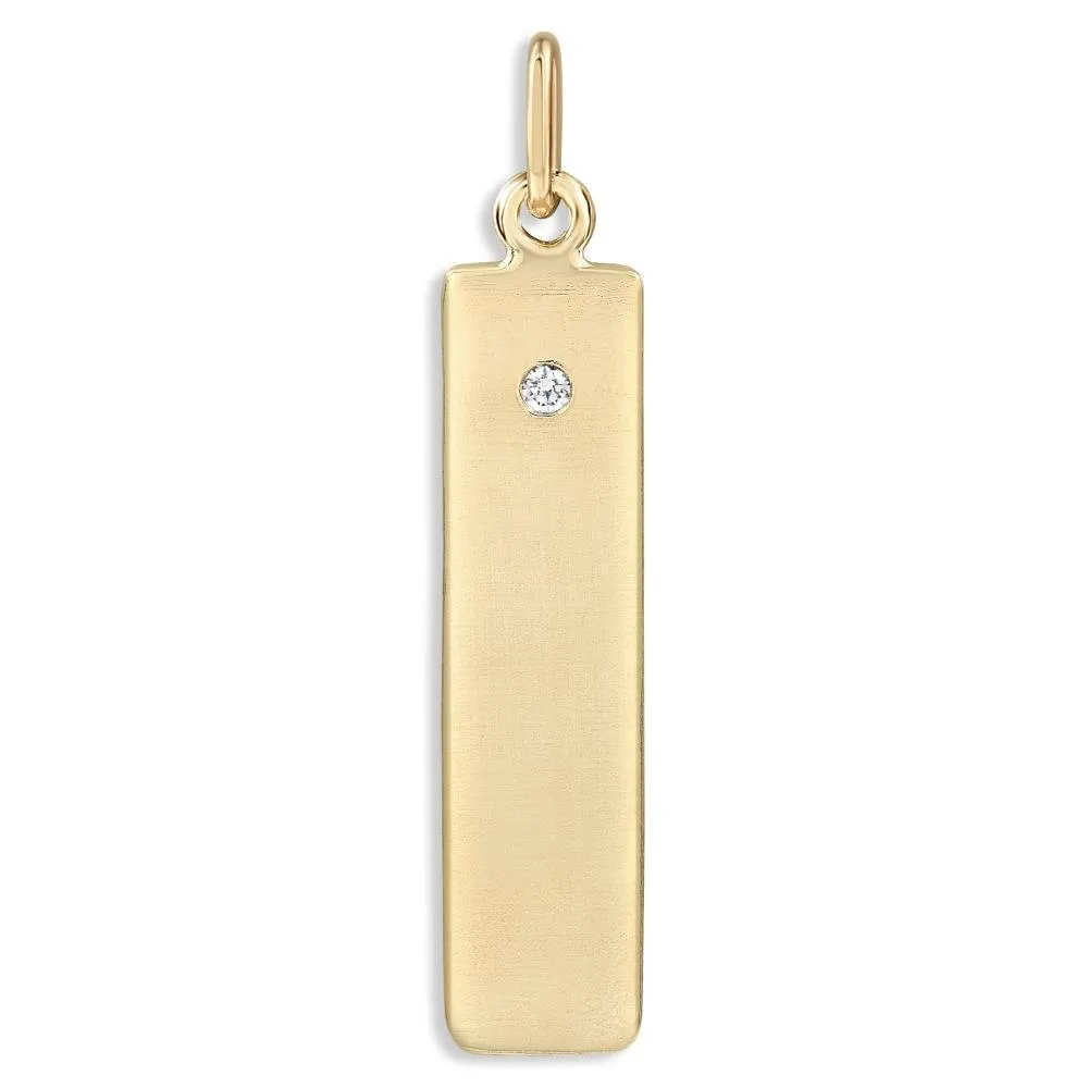 Bar Charm With Diamond