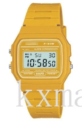 Bargain Trendy Resin Watch Strap Replacement F-91WC-9A_K0013075