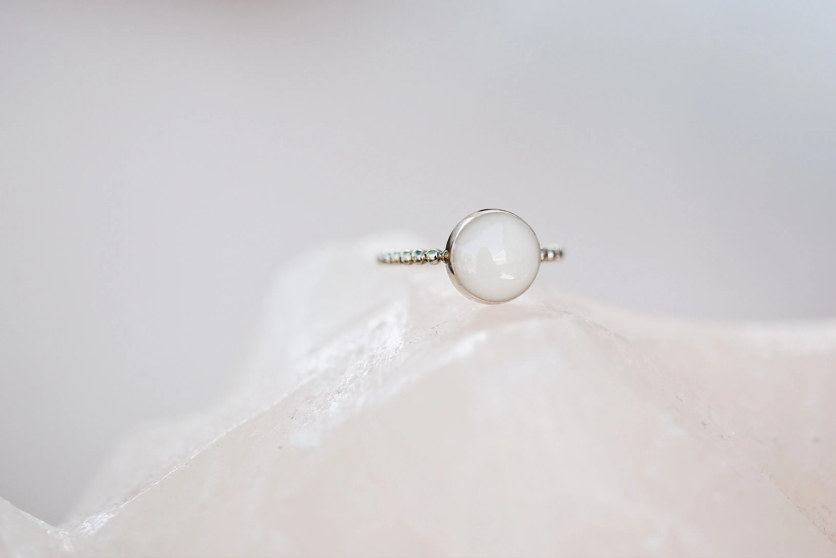Beaded Band Ring