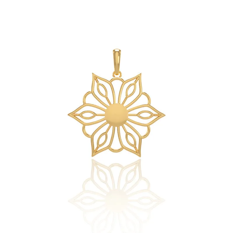 Beryl Gold Pendant