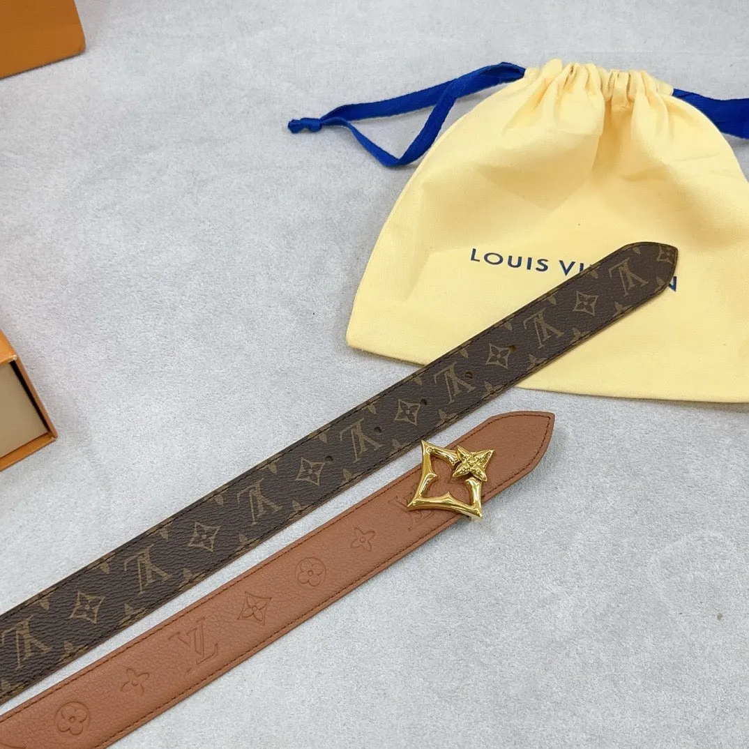 BL247 LV Flowergram 30mm Reversible Belt