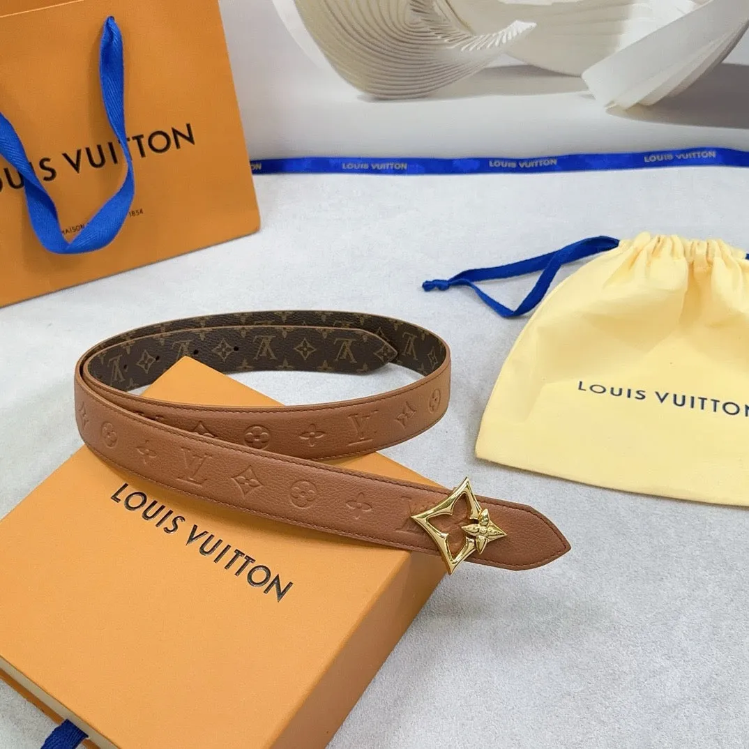 BL247 LV Flowergram 30mm Reversible Belt