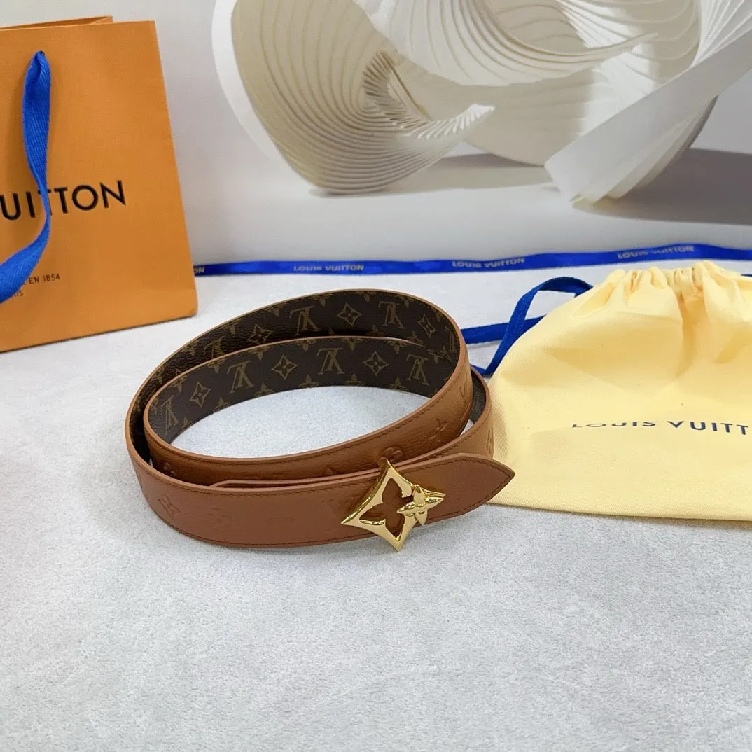 BL247 LV Flowergram 30mm Reversible Belt