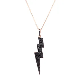 Black Lightning Pendant