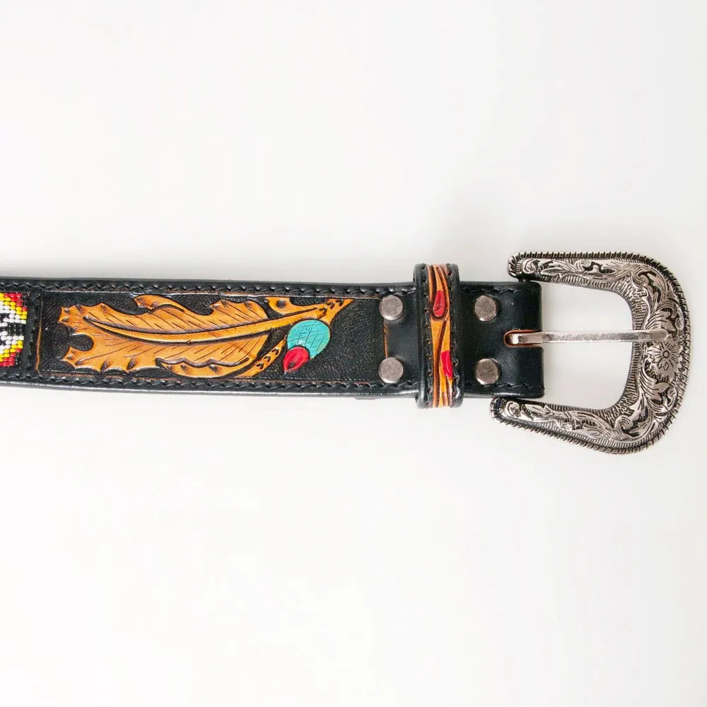 Bullion Butte Western Leather Belt