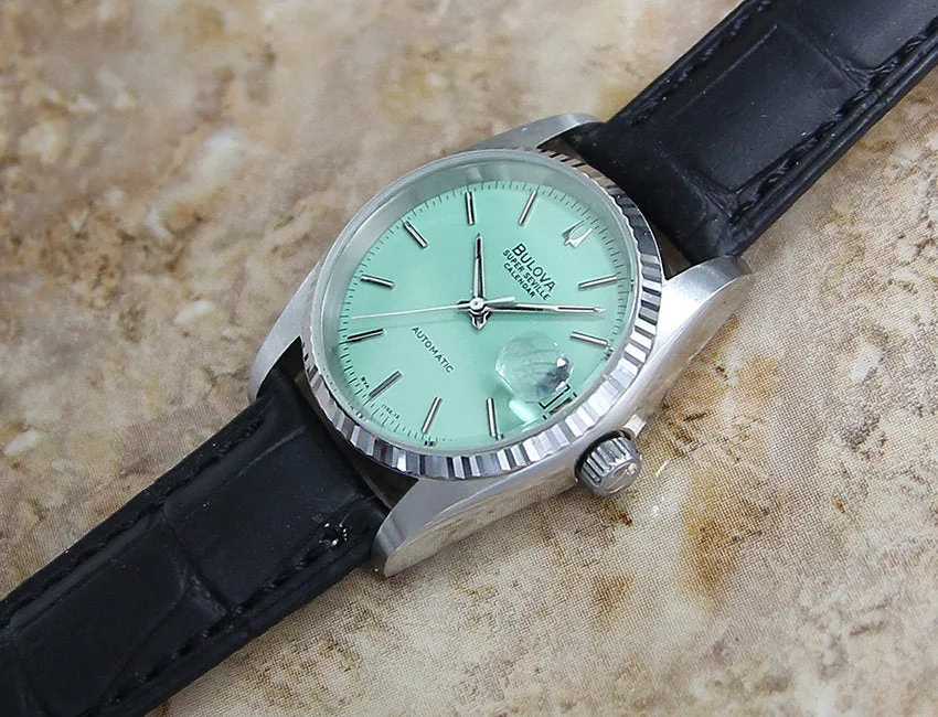 Bulova Super Seville Men's Watch - Turquoise Dial