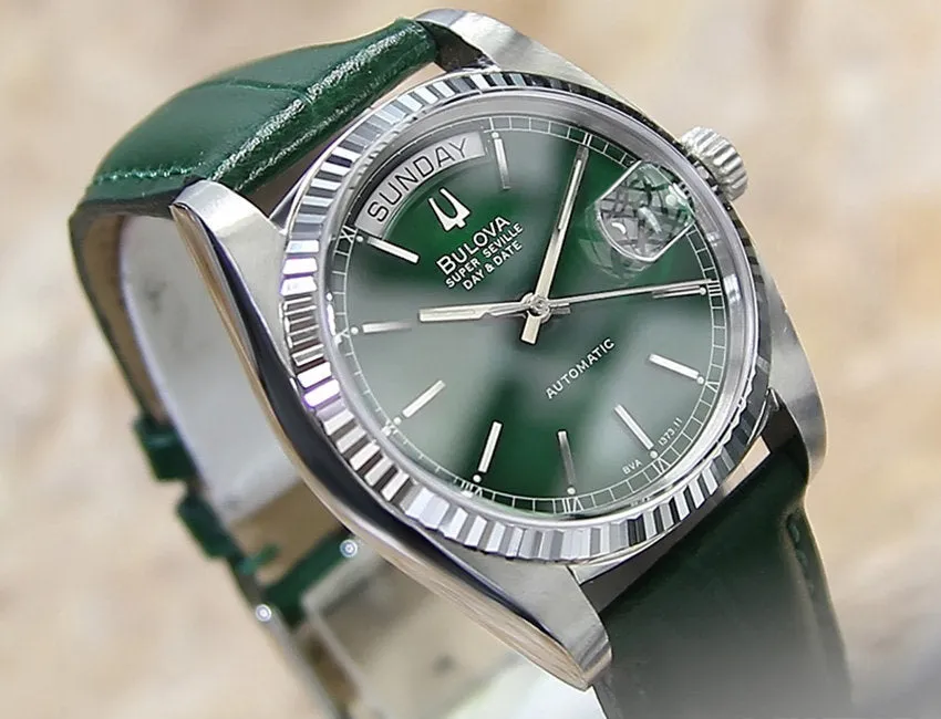 Bulova Super Seville Swiss Mens Watch