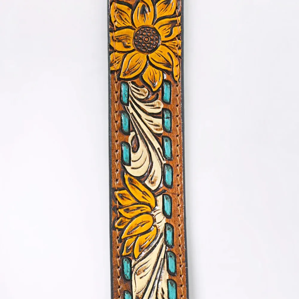 Camilla Hand Tooled Leather Belt