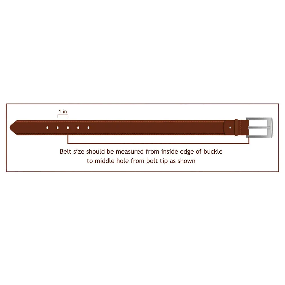 Caprock Canyon Hand Tooled Leather Belt