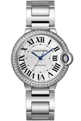 Cartier Ballon Bleu Diamond Stainless Steel Lady's Watch