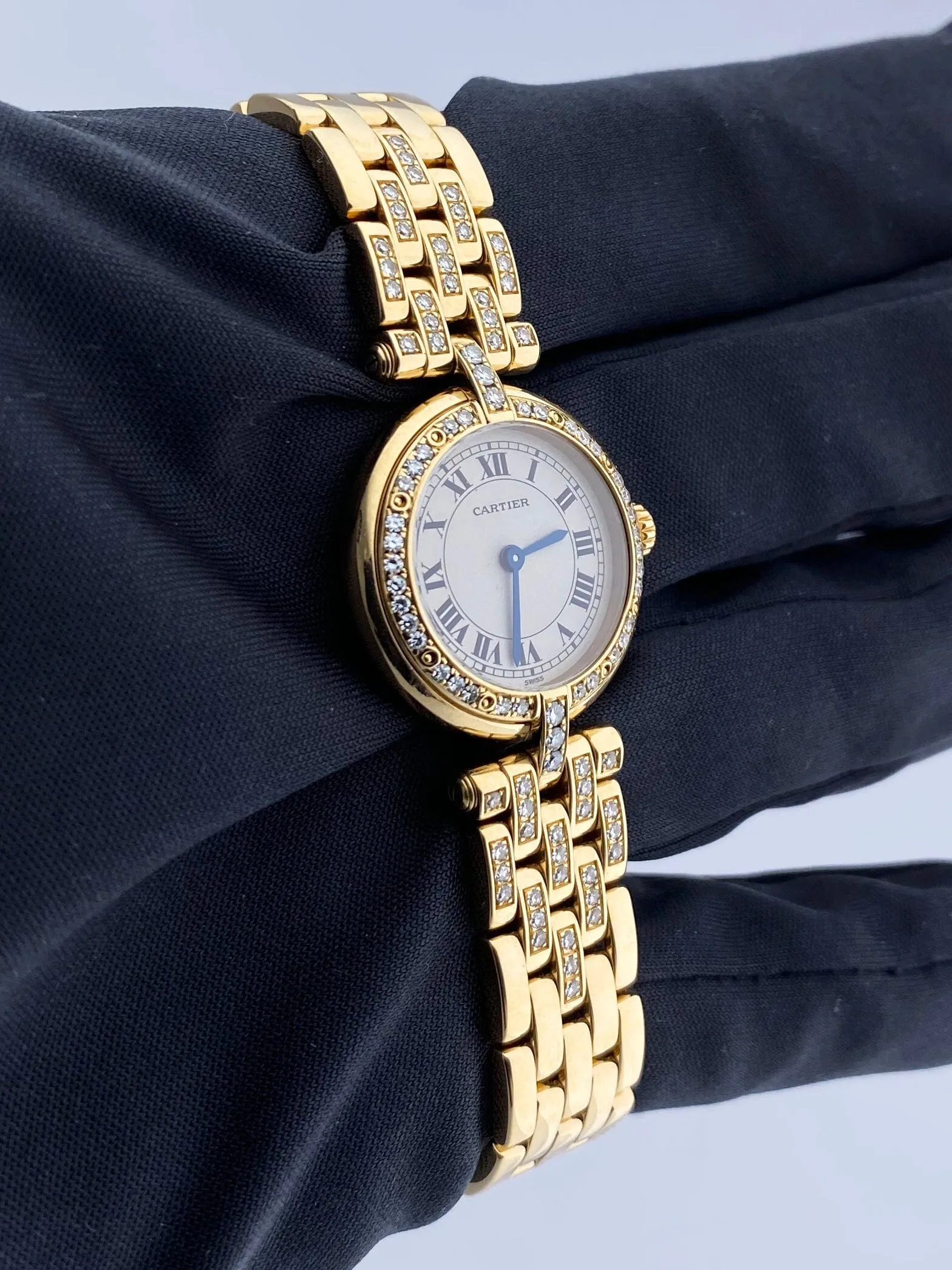 Cartier Panthere Vendome 8057916 18K Yellow Gold Ladies Watch Box Papers