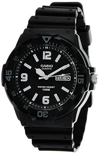 Casio Enticer Analog Black Dial Men's Watch - MRW-200H-1B2VDF (A594)