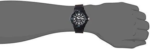 Casio Enticer Analog Black Dial Men's Watch - MRW-200H-1B2VDF (A594)