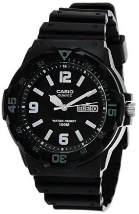Casio Enticer Analog Black Dial Men's Watch - MRW-200H-1B2VDF (A594)
