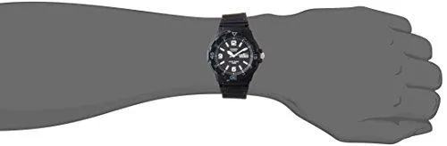 Casio Enticer Analog Black Dial Men's Watch - MRW-200H-1B2VDF (A594)