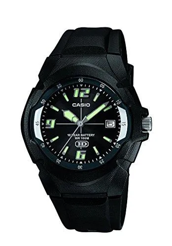 Casio Enticer Analog Black Dial Men's Watch - MW-600F-1AVDF (A505)
