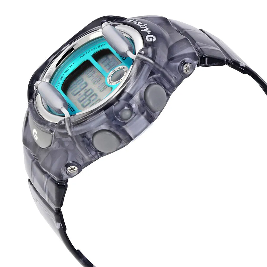 Casio Grey Transparent Resin Ladies Watch BG169R-8B