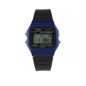 Casio Men's F91WM-2 Casio Black Resin Watch