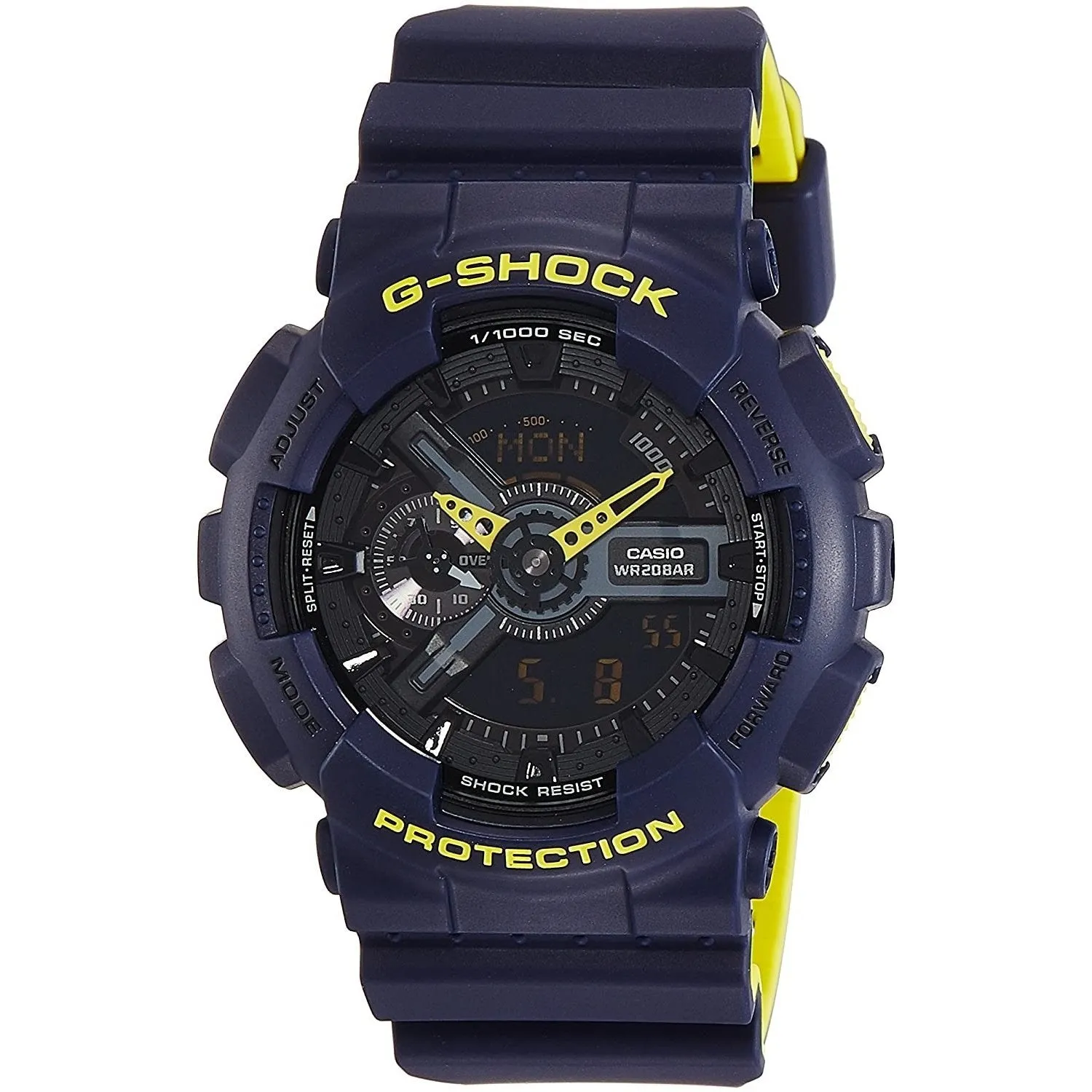 Casio Men's GA110LN-2A G-Shock Analog-Digital Blue Resin Watch