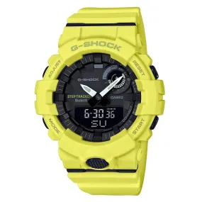 Casio Men's GBA800-9A G-shock Yellow Resin Watch