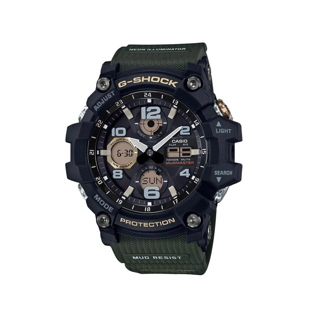 Casio Men's GSG100-1A3 G-Shock Green Resin Watch