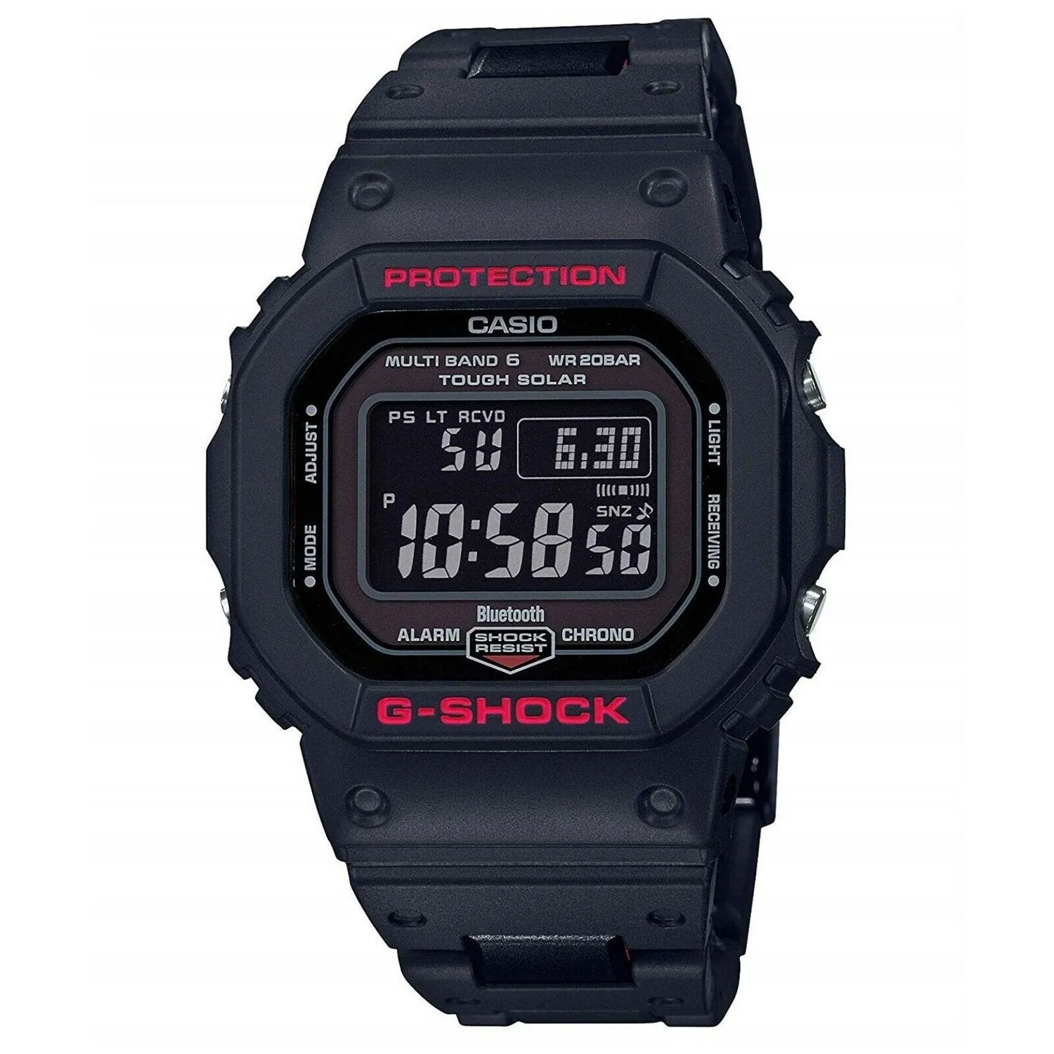 Casio Men's GWB5600HR-1 G-Shock Black Resin Watch