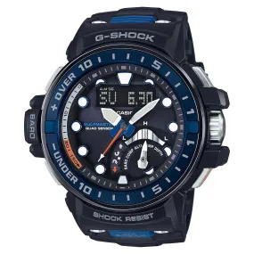 Casio Men's GWNQ1000-1A G-Shock Analog-Digital Blue Resin Watch