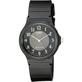 Casio Men's MQ24-1B3 Casio Black Rubber Watch
