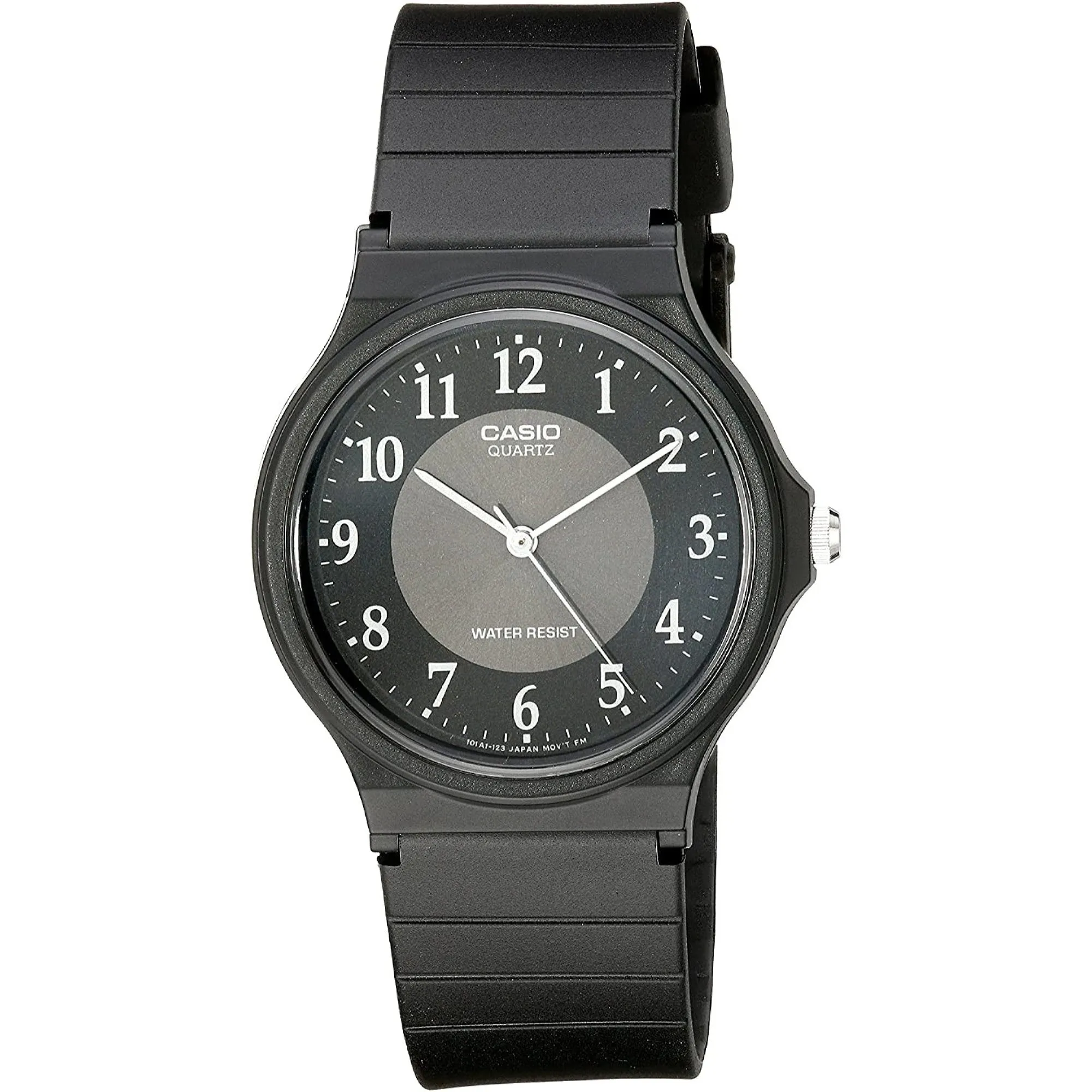 Casio Men's MQ24-1B3 Casio Black Rubber Watch