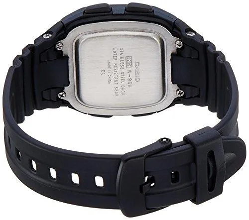 Casio Youth Digital Black Dial Men's Watch - W-96H-1BVDF (D054)