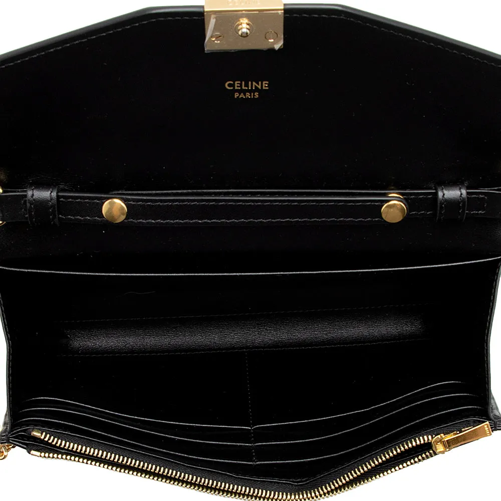 Celine Calfskin C Wallet on Chain Bag (SHF-13994)