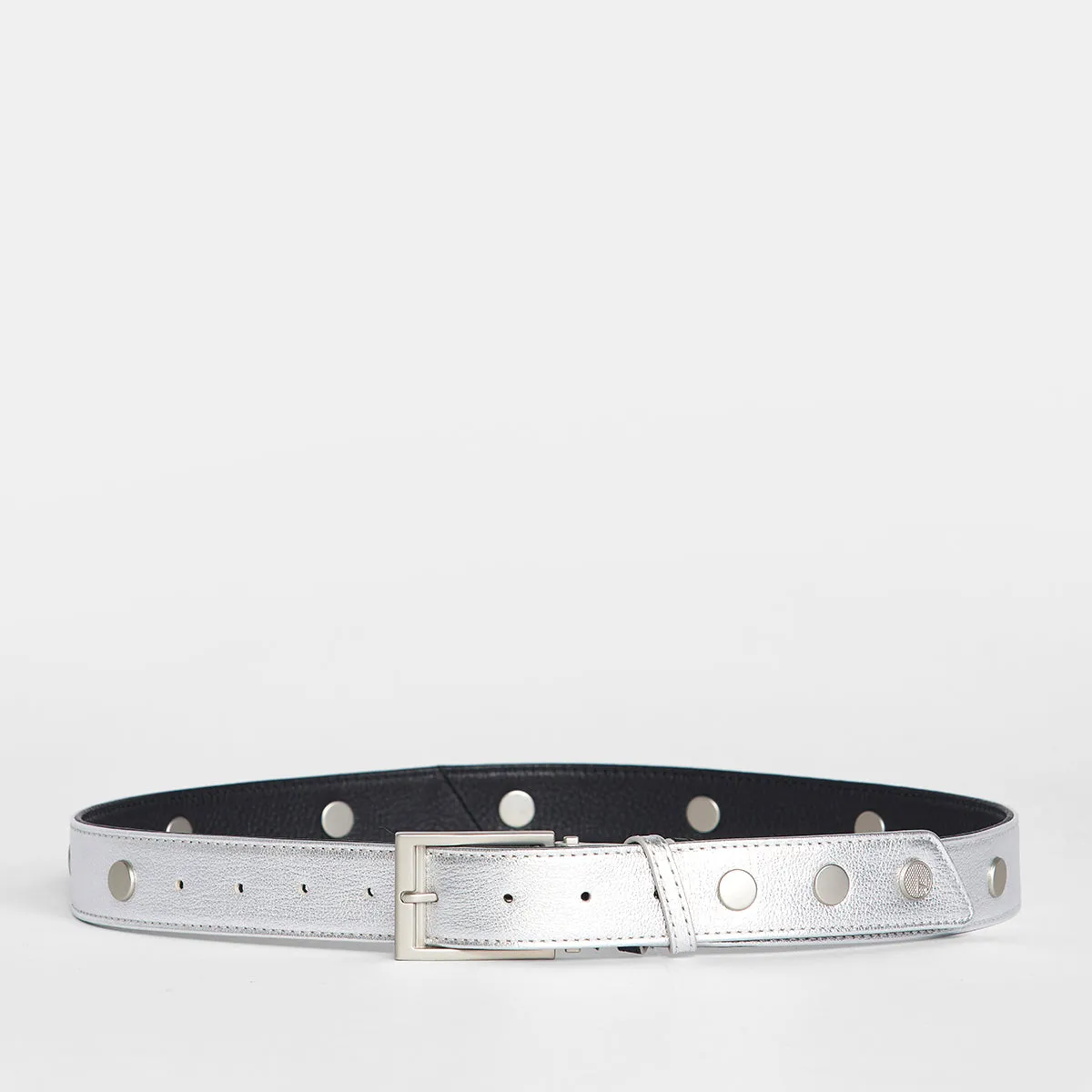Charlie Rev Riveted | Sidewalk Silver/Black/Brushed Silver | Med