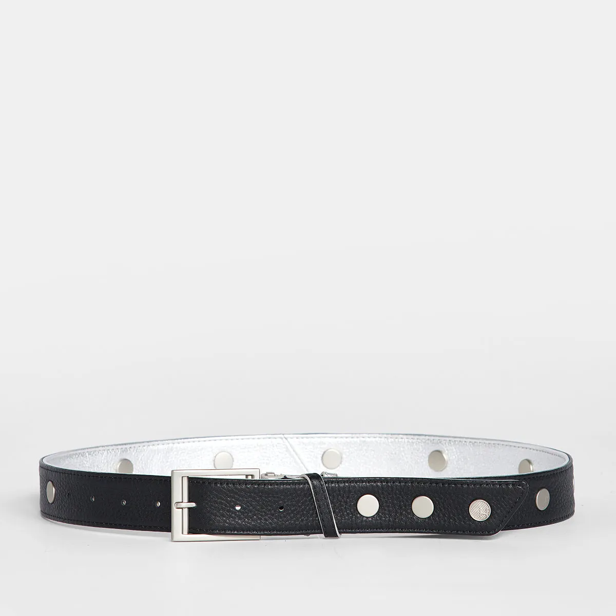 Charlie Rev Riveted | Sidewalk Silver/Black/Brushed Silver | Med