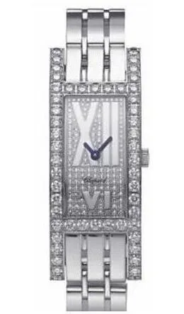 Chopard Classique Femme Diamond Dial White Gold Stainless Seel Ladies Watch 109052-1001