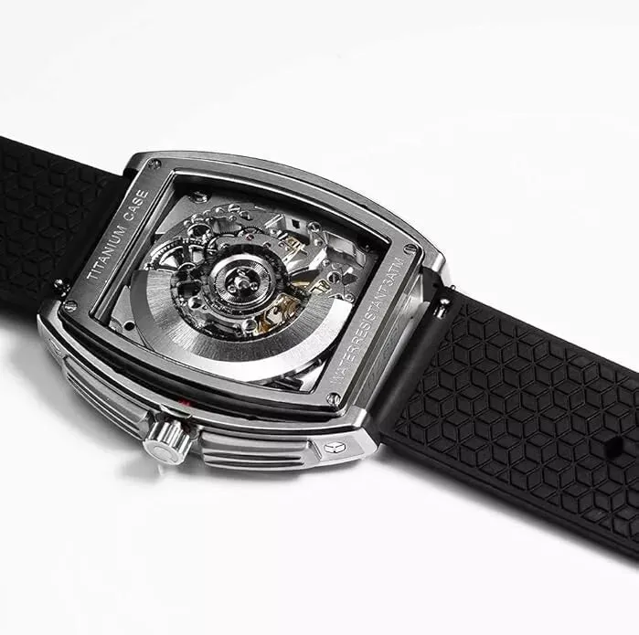 CIGA Design Watch Series Z Edge Titanium Founder Edition Extra Milanese Straps