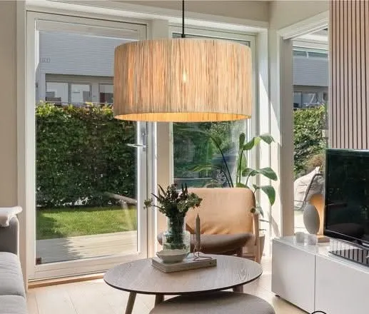 Clocolan Raffia Medium Pendant Light