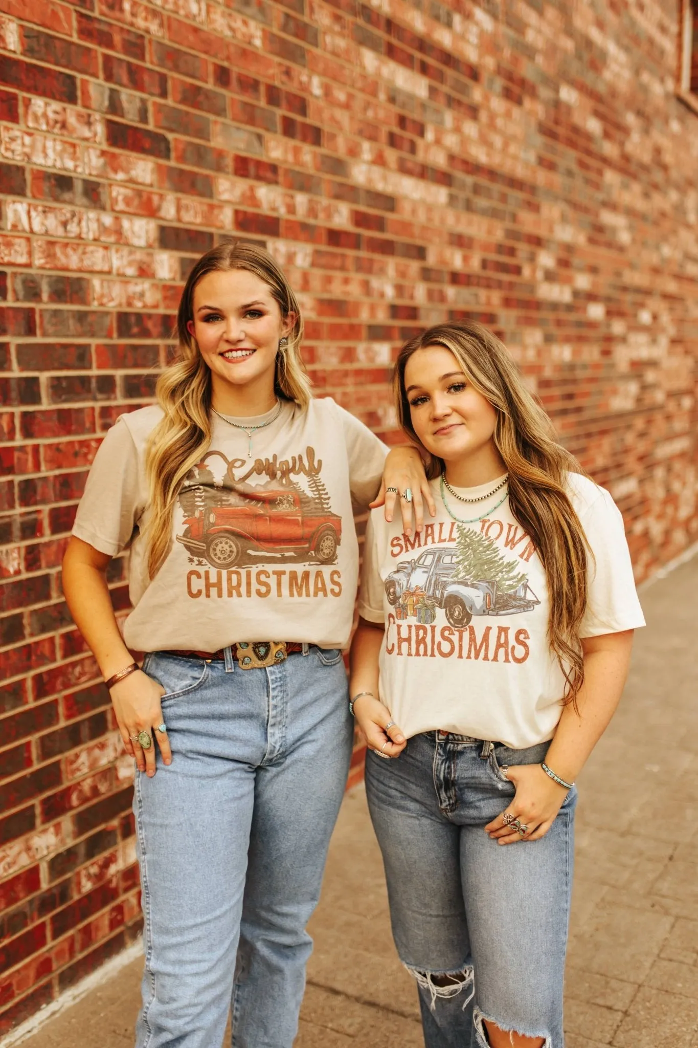 Cowgirl Cruisin' Holiday Graphic Tee