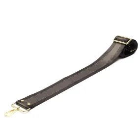 Crossbody Strap - Charcoal Stripe