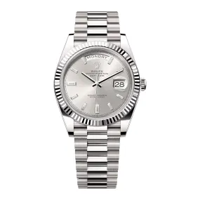 Day-Date 40 Oyster, 40 mm, White Gold