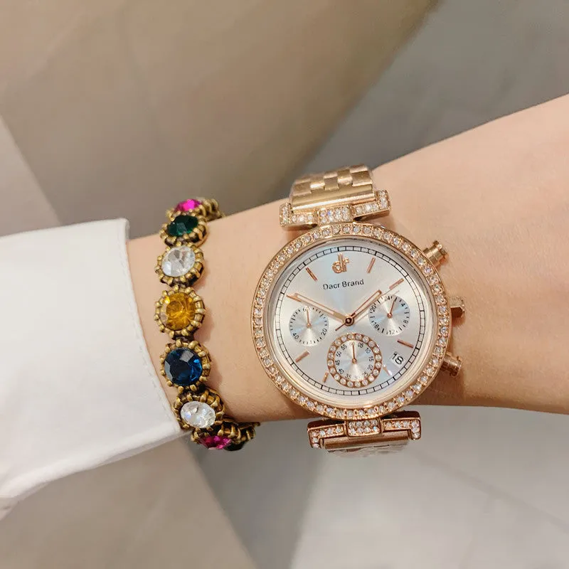 Diamond Calendar Watch