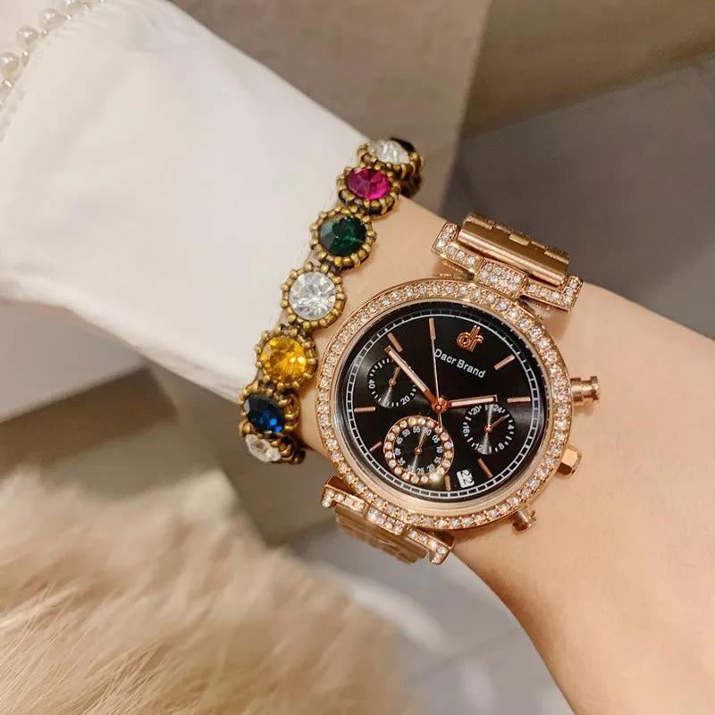 Diamond Calendar Watch