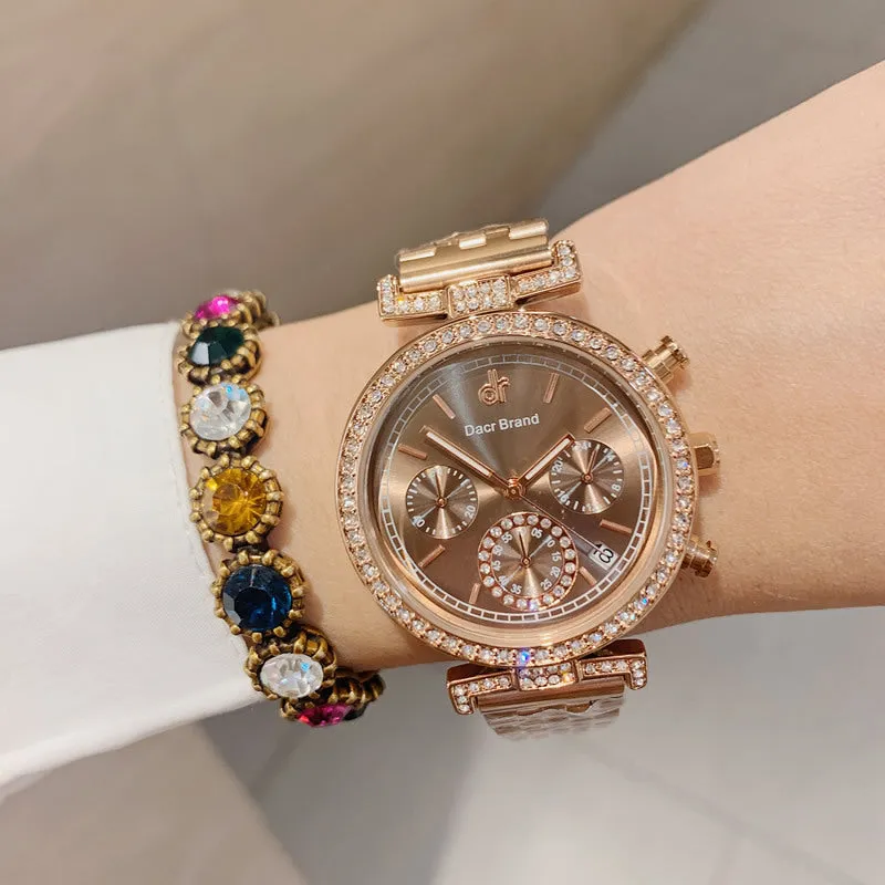 Diamond Calendar Watch