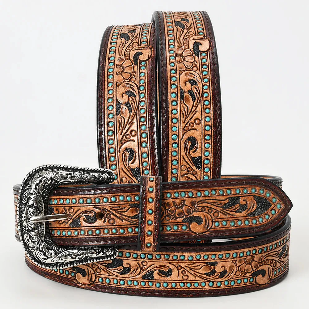 Dottie's Hand Tooled Leather Belt