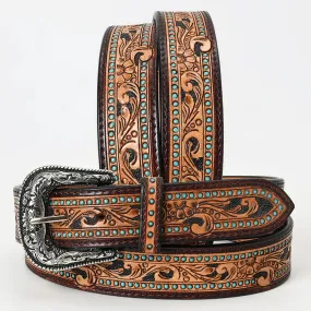 Dottie's Hand Tooled Leather Belt
