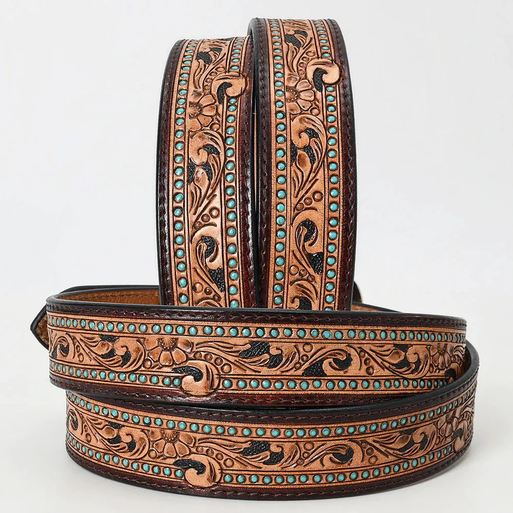 Dottie's Hand Tooled Leather Belt