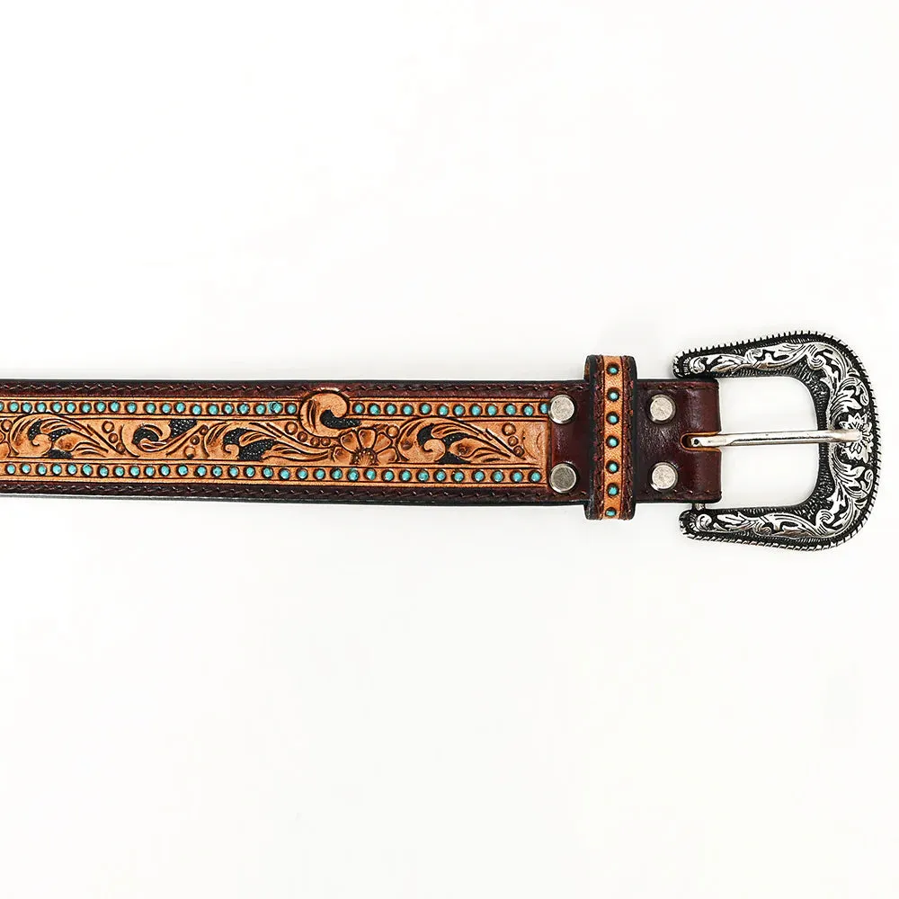 Dottie's Hand Tooled Leather Belt