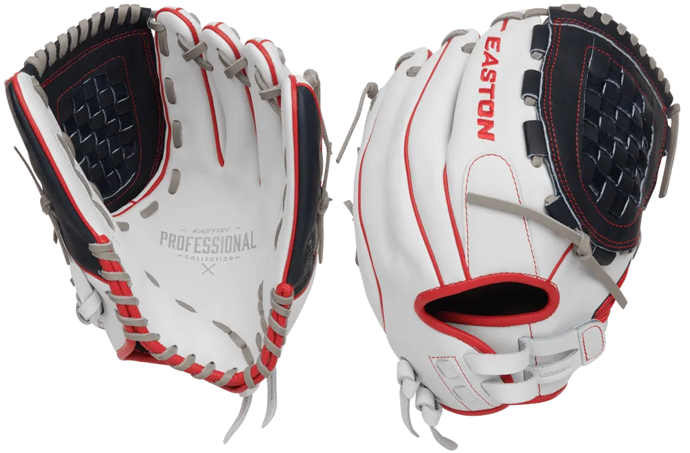 Easton Professional Collection Color Splash Infield/Outfield Fastpitch Glove - 12.5"