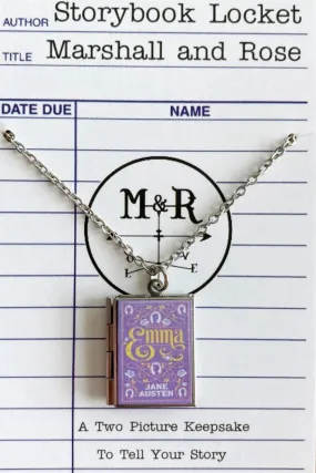 Emma Locket Necklace by Marshall and Rose