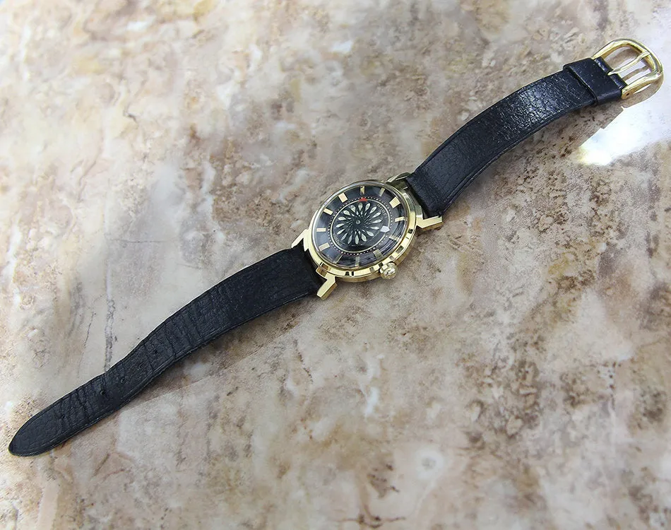 Ernest Borel Swiss Made Men's Rare Gold Plated Mystery Watch